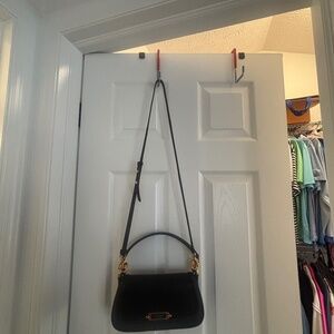 Kate Spade Black Pebbled Leather 2 Handle Bag